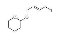2-(4-iodobut-2-enoxy)oxane结构式