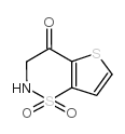 2,3-二氢-4H-噻吩并[2,3-e][1,2]噻嗪-4-酮1,1-二氧化物结构式