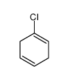 1-chlorocyclohexa-1,4-diene结构式