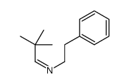 2,2-dimethyl-N-(2-phenylethyl)propan-1-imine Structure