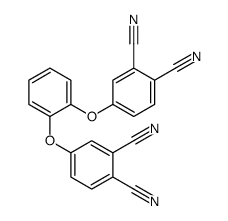 4-[2-(3,4-dicyanophenoxy)phenoxy]benzene-1,2-dicarbonitrile结构式
