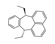 trans-7,12-diethyl-7,12-dihydropleiadene Structure