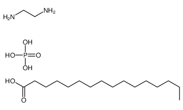 palmitic acid, compound with ethylenediamine phosphate structure