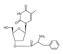 O3'-phenylalanyl-thymidine Structure