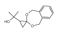 2-(1,5-dihydrospiro[benzo[e][1,3]dioxepine-3,1'-cyclopropan]-2'-yl)propan-2-ol结构式