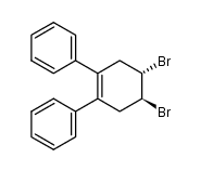 1,2-diphenyl-trans-4,5-dibromocyclohexene结构式