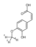 异铁酸-d3结构式