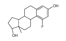 1-fluoroestradiol结构式