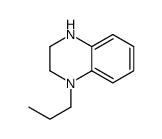 (6CI)-1,2,3,4-四氢-1-丙基喹噁啉结构式