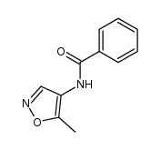 N-(5-methyl-4-isoxazolyl)benzamide Structure