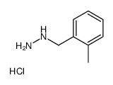 (2-METHYL-BENZYL)-HYDRAZINE HYDROCHLORIDE structure