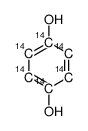 hydroquinone, [14c(u)] Structure