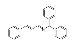N-(3-phenylallylidene)-1,1-diphenylmethanamine Structure