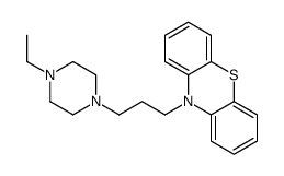 10-[3-(4-ethylpiperazin-1-yl)propyl]phenothiazine结构式