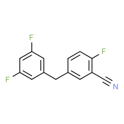 5-(3,5-Difluorobenzyl)-2-fluorobenzonitrile picture