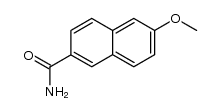 6-Methoxy-2-naphthamide structure