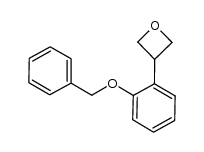 3-(2-(benzyloxy)phenyl)oxetane结构式