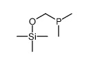 dimethyl(trimethylsilyloxymethyl)phosphane结构式