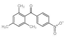 Methanone, (4-nitrophenyl)(2,4,6-trimethylphenyl)- Structure