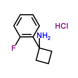 1-(2-氟苯基)环丁-1-胺盐酸盐图片