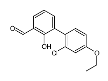 3-(2-chloro-4-ethoxyphenyl)-2-hydroxybenzaldehyde Structure