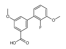 3-(2-fluoro-3-methoxyphenyl)-5-methoxybenzoic acid结构式