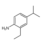 Benzenamine, 2-ethyl-4-(1-methylethyl)- (9CI)结构式