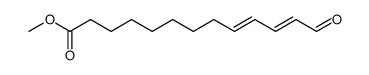 13-oxotrideca-9E,11E-dienoic acid methyl ester Structure