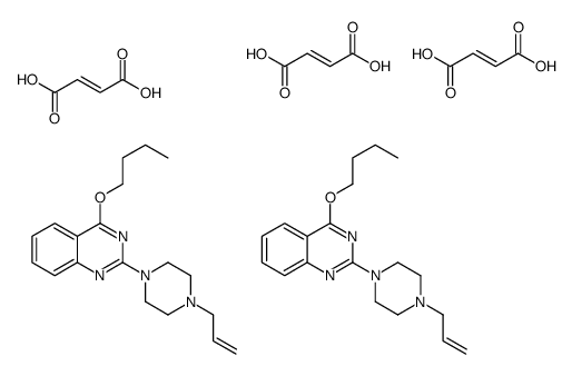 2-(4-Allyl-1-piperazinyl)-4-butoxyquinazoline fumarate (2:3) picture