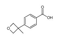 4-(3-methyloxetan-3-yl)benzoic acid structure