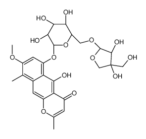 quinquangulin-6-apiofuranosyl-(1-6)-glucopyranoside picture