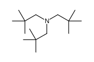 N,N-bis(2,2-dimethylpropyl)-2,2-dimethylpropan-1-amine Structure