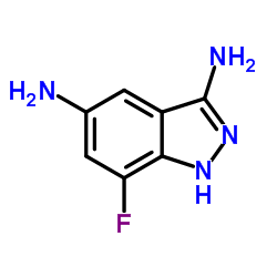 7-Fluoro-1H-indazole-3,5-diamine picture