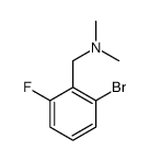 N,N-Dimethyl 2-bromo-6-fluorobenzylamine Structure