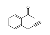Ethanone, 1-[2-(2-propynyl)phenyl]- (9CI)结构式