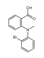 2-[(2-bromophenyl)methylamino]benzoic acid Structure