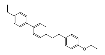 1-ethoxy-4-[2-[4-(4-ethylphenyl)phenyl]ethyl]benzene结构式