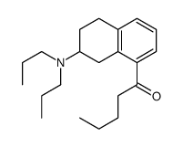 1-[7-(dipropylamino)-5,6,7,8-tetrahydronaphthalen-1-yl]pentan-1-one Structure