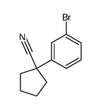 1-(3-bromophenyl)cyclopentane-1-carbonitrile picture