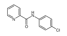 N-(4-氯苯基)吡啶-2-甲酰胺图片