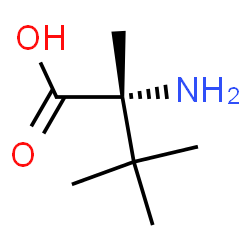 L-Isovaline, 3,3-dimethyl- (9CI)结构式