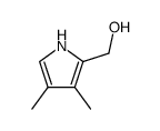 1H-Pyrrole-2-methanol,3,4-dimethyl-(9CI)结构式