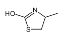 4-methyl-1,3-thiazolidin-2-one结构式