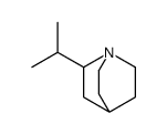 1-Azabicyclo[2.2.2]octane,2-(1-methylethyl)-(9CI) Structure