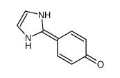 4-(2-咪唑基)苯酚结构式