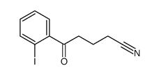 5-(2-IODOPHENYL)-5-OXOVALERONITRILE Structure