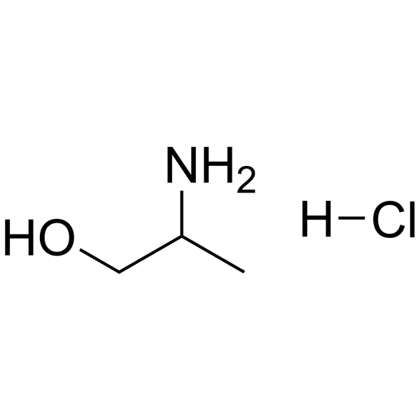 DL-ALANINOL HYDROCHLORIDE structure