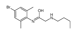 N-(4-bromo-2,6-dimethylphenyl)-2-(butylamino)acetamide结构式