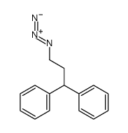 (3-azido-1-phenylpropyl)benzene Structure