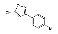 3-(4-BROMOPHENYL)-5-CHLOROISOXAZOLE picture